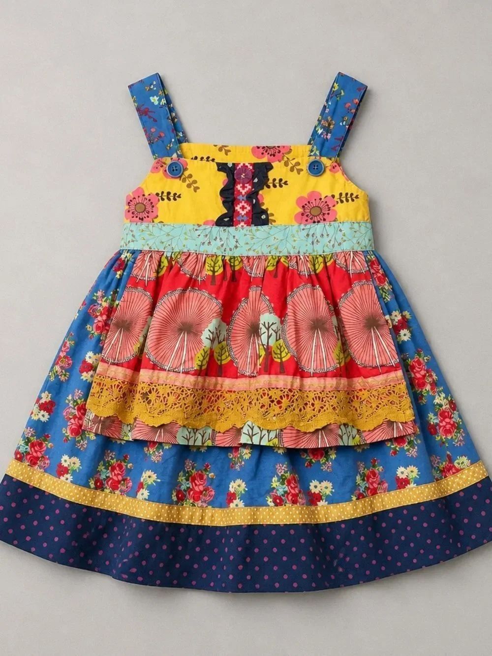 Matilda Jane Barn Party Apron dress size 4